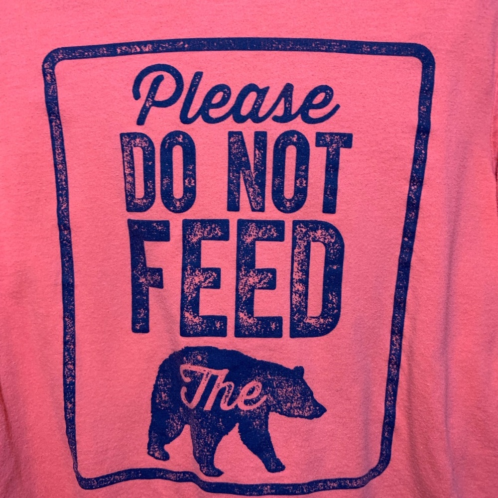 Oshkosh Originals “Please Do Not Feed the Bear” Long Sleeve Tee – Size 8 - Picture 2 of 8